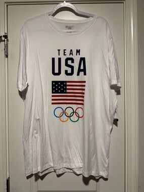 Team USA Olympic Graphic Short Sleeve Tee - White